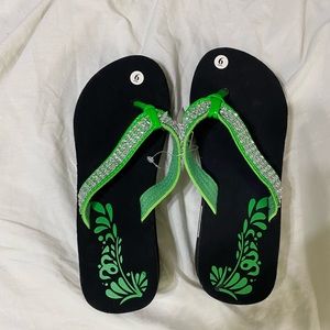 Platform beach sandals